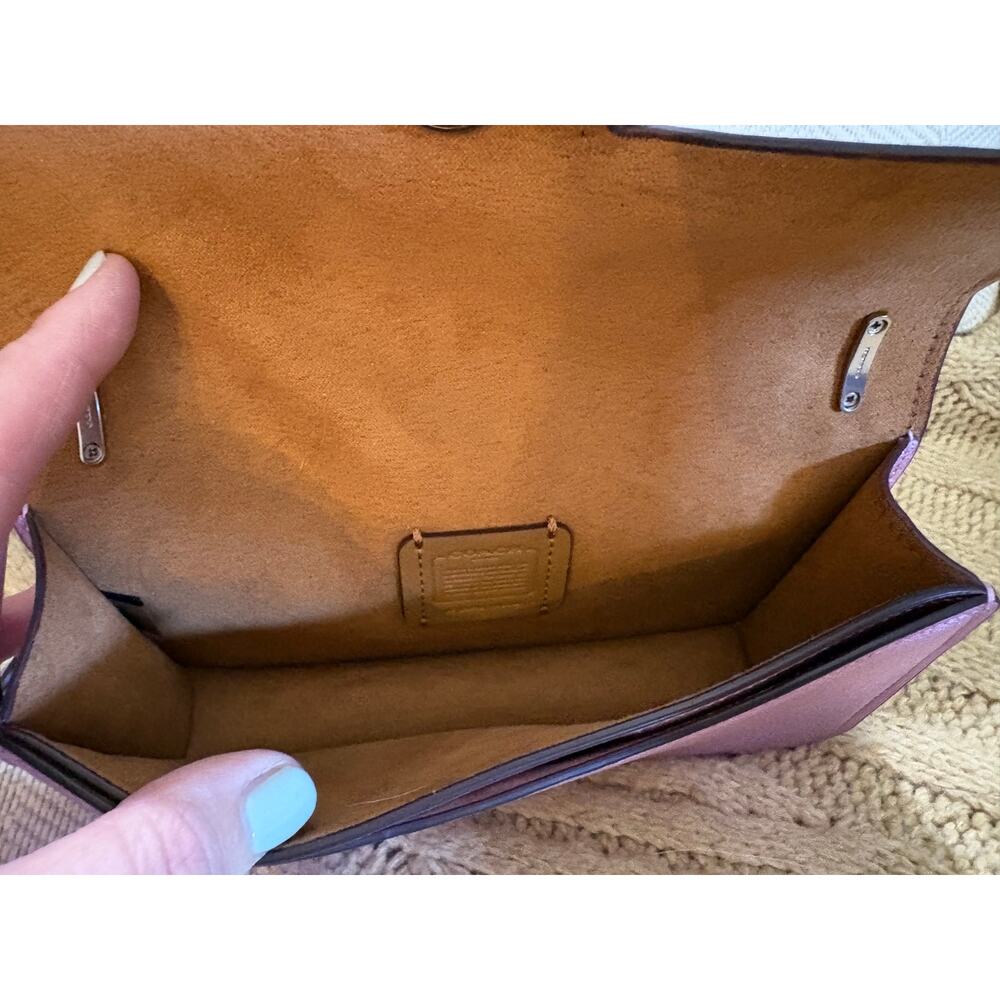 Coach Morgan Crossbody - Metallic Lilac - CO984 - Picture 12 of 12